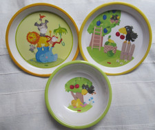 Haba Melamingeschirr - 2 Teller + 1 Schälchen