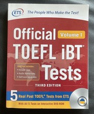 ETS Official TOEFL iBT Tests Volume 1 + 2