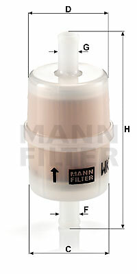 Mann filter kraftstofffilter - mann-filter,