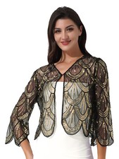 Damen 1920er Retro Bolero