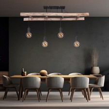 Pendellampe Holzlampe