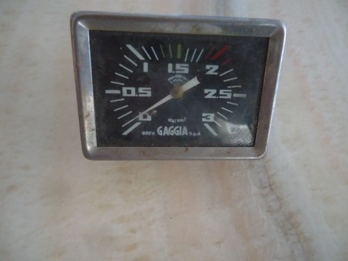 Manometer gaggia lever - gaggia.,