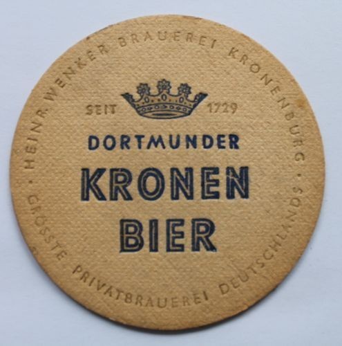 Bierdeckel heinr wenker - bierdeckel,