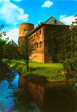 NW023-Ansichtskarte Brüggen Burg Naturpark Maas-Schwalm-Nette Viersen Rhein