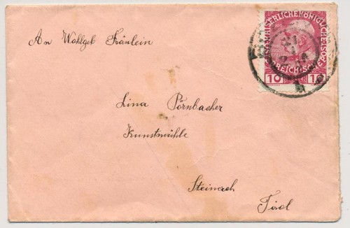 österreich 191 10h brief - 191.,