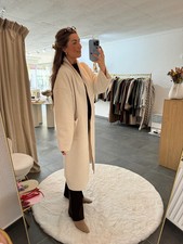 Cosy Frauen Mantel VALENTINA Weiß Damen Wintermantel OneSize XS-XL Frau Winter