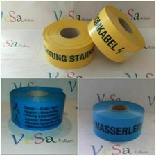 Trassenwarnband 100mm Breit!!! Verschiedene Texte!