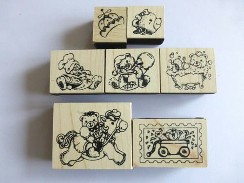 Motivstempel stempel teddy - motivstempel,