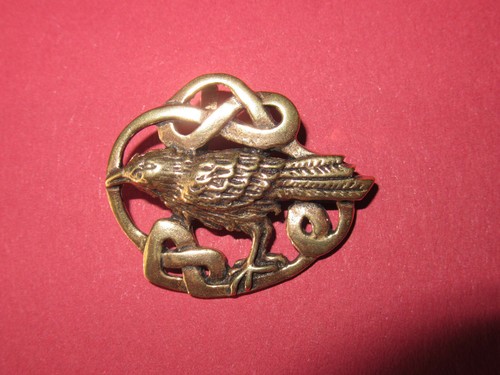 Rabe bronze anhänger - rabe, anhänger,