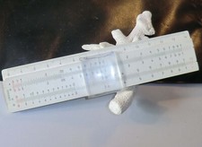 A.W. Faber CASTELL 67/91 k vintage Taschen-Rechenschieber Germany RECHENSTAB OK