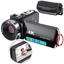 Somikon 4K-UHD-Camcorder mit