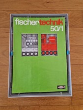 fischertechnik 50/1 Ergänzungskasten super Zustand vollständig  Anleitung 30143