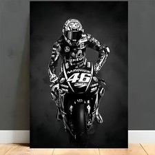 Leinwanddruck  Motorrad