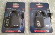 2 Stück Abus Granit 37/55 Vorhängeschloss