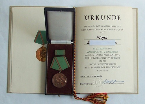 Medaille für vorbildlichen