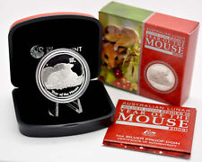 1 OZ 999 Silber Lunar II 2008 Maus Proof PP in Box und CoA