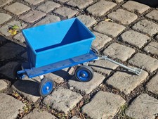 Lore Blech Kipp Anhänger für vintage Kindertraktor Tretauto 70er Mulden Kipper