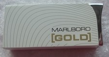 Marlboro Gold, Feuerzeug, Gas nachfüllbar, Werbefeuerzeug, neu und unbenutzt