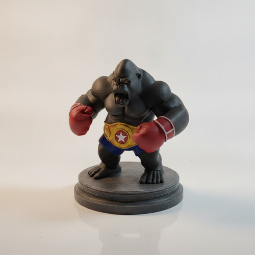 Figur gorilla boxer champion - figur,