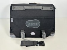 Smasonite - neue schwarze Schultrage-/Schultertasche - 3 Zwickel UVP 125£