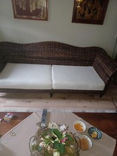 Rattan Sitzgruppe Couch & Sessel