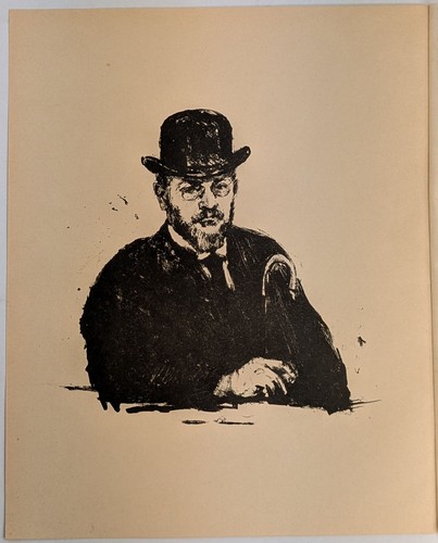 Original-Kreidelithographie