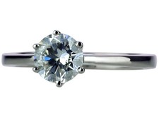 18 K 750 Weißgold Verlobung