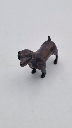 Skulptur bronze hund eve - hund,,