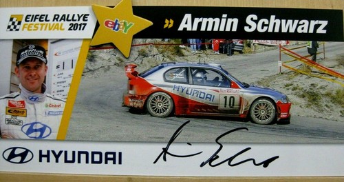 Original rallye autogrammkarte - original,
