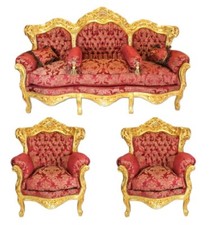 Barock Sitzecke Lounge Set