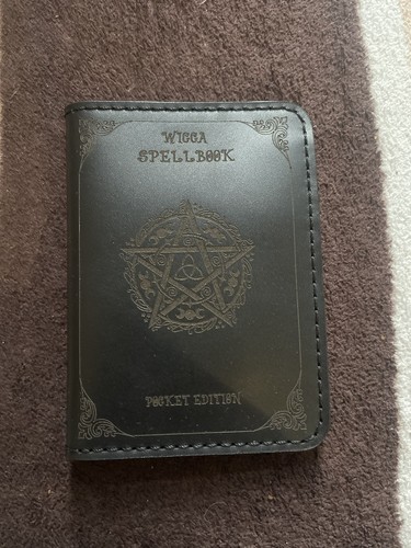 Geldbeutel wicca spellbook - geldbeutel,