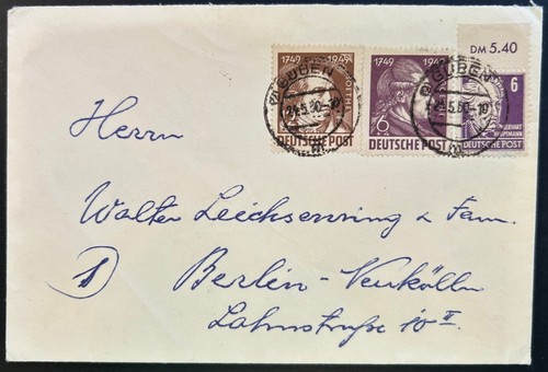Sbz brandenburg 1950 - 1950, guben