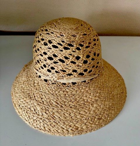 Damen strohhut mit schirm - damen,
