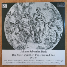 J. S. Bach, Bach-Collegium Stuttgart: Der zufriedengestellte Äolus BWV 205      