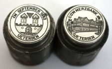 Historischer Prägestempel Uetersen Medaille Münze Taler Unikat  Nr.4060-136