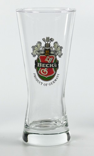 Becks bier pils bremen glas - bier,