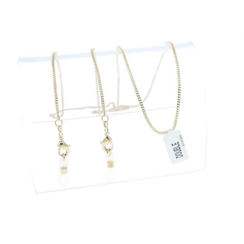 Brillenkette gold double - , nr