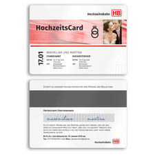 Einladungskarten zur Hochzeit