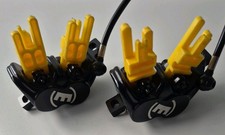 Magura MT 5 Bremssattel set schwarz 4-Kolben  Bremszange ABS