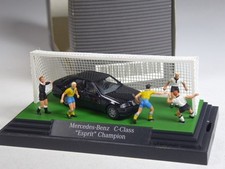 (YG-28) Wiking Sondermodell Set Mercedes C Class Esprit Fussball Tor in OVP
