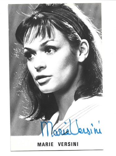 Marie versini autogramm - versini,