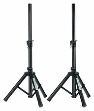 DJ PA niedrig Boxen Ständer Lautsprecher Stativ Boxenstativ Stahl 67-120cm Set