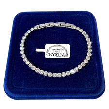 Feinstes Tennisarmband Stahl