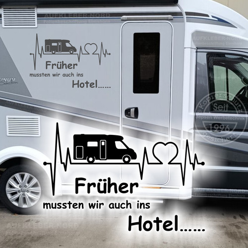 Herzschlag wohnmobil 90cm - herzschlag,