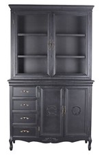 Geschirrschrank Antik Buffet Landhausstil Küchenvitrine Anrichte Kredenz Vintage