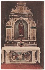 alte Ak Kevelaer, Marienaltar in der Gnadenkapelle, gelaufen