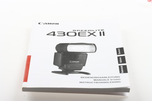 Canon speedlite 430ex - speedlite, ii