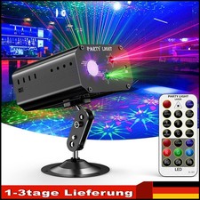 RGB Laser Beam Projektor DJ Disco Lichteffekt Party Strobe Bühnenbeleuchtung