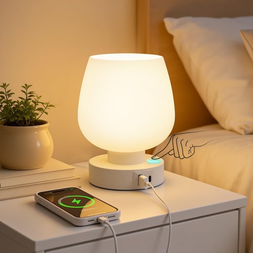 Nachttischlampe touch dimmbar - touch,