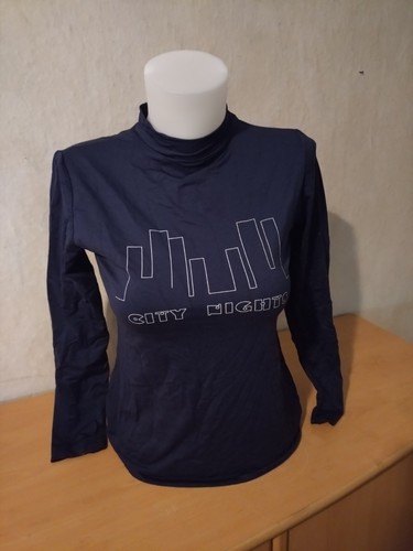 Langarmshirt shirt stehkragen - langarmshirt,